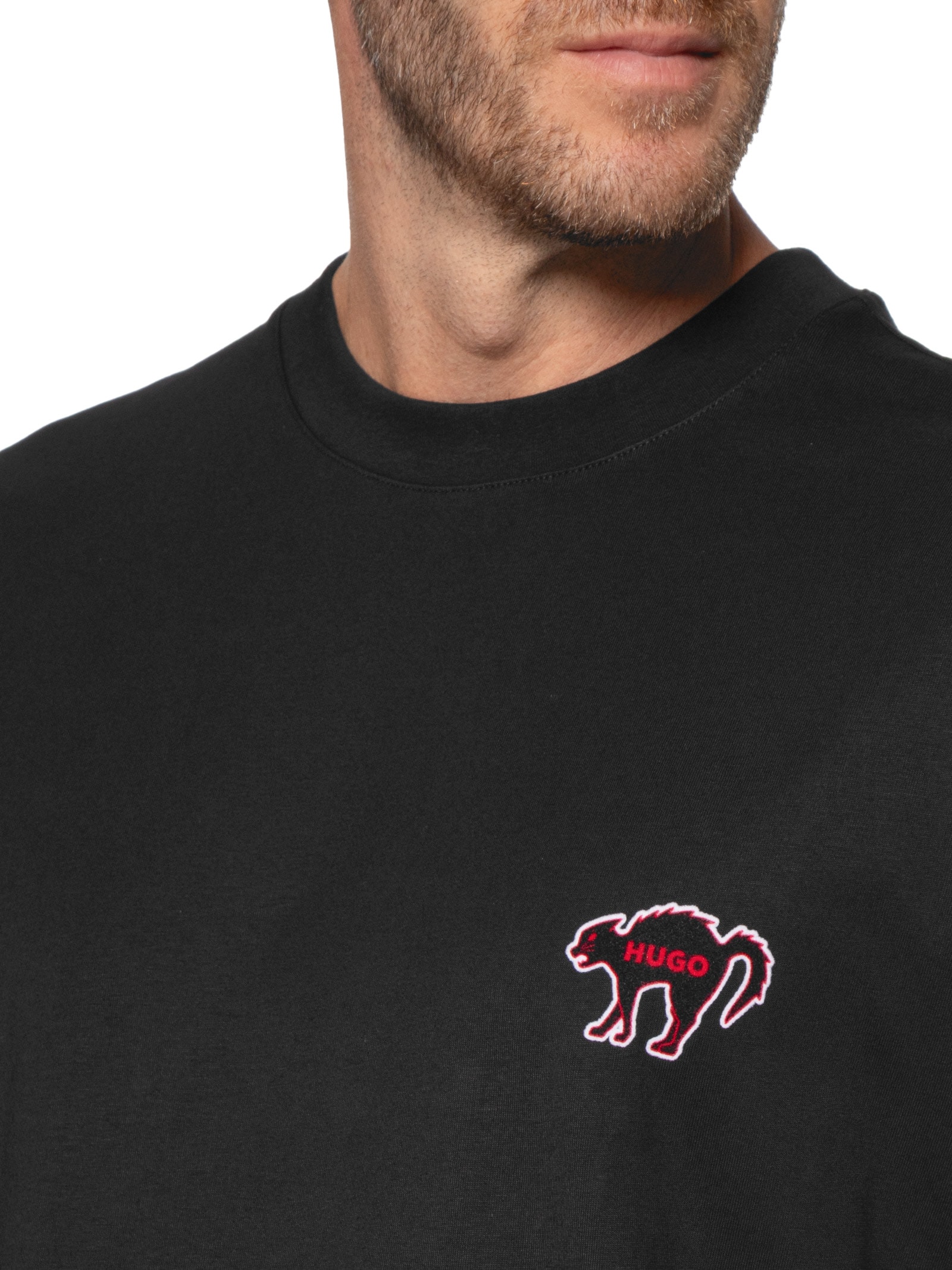 Camiseta Masculina Manga Curta Dimonade Preto Hugo