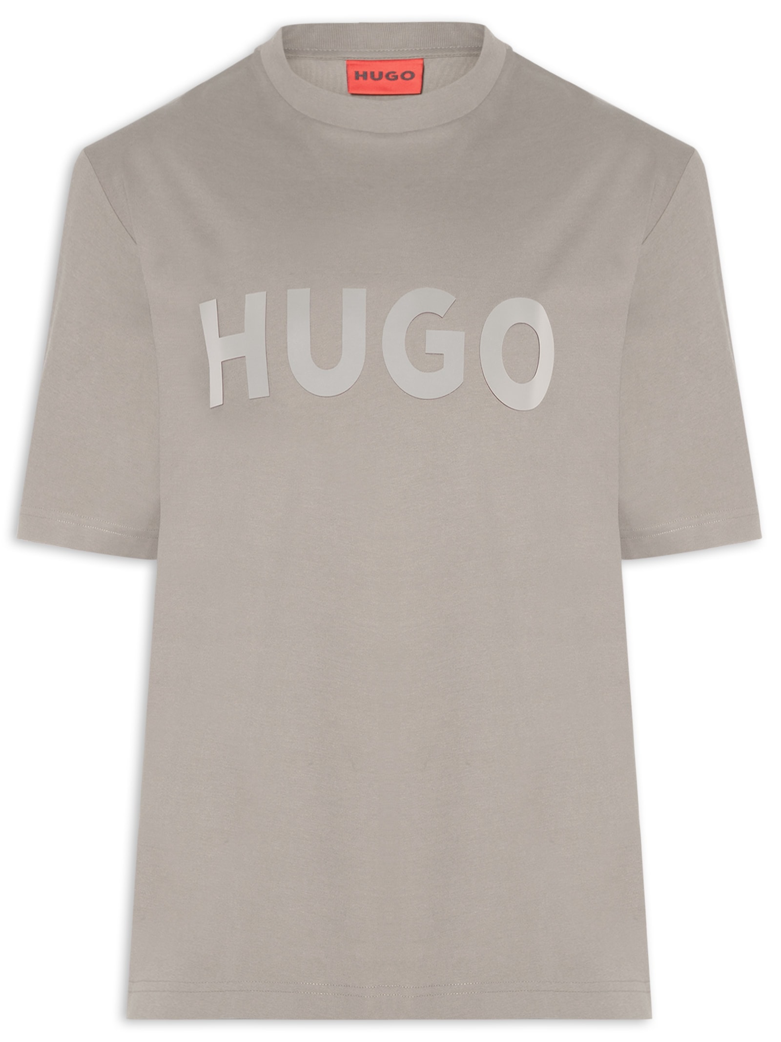 Camiseta Masculina Manga Curta Dinkee Bege Hugo