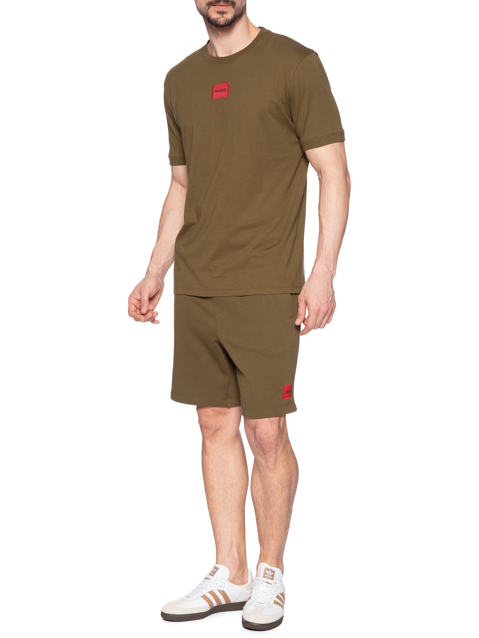 Camiseta Masculina Manga Curta Diragolin 212 Marrom Hugo