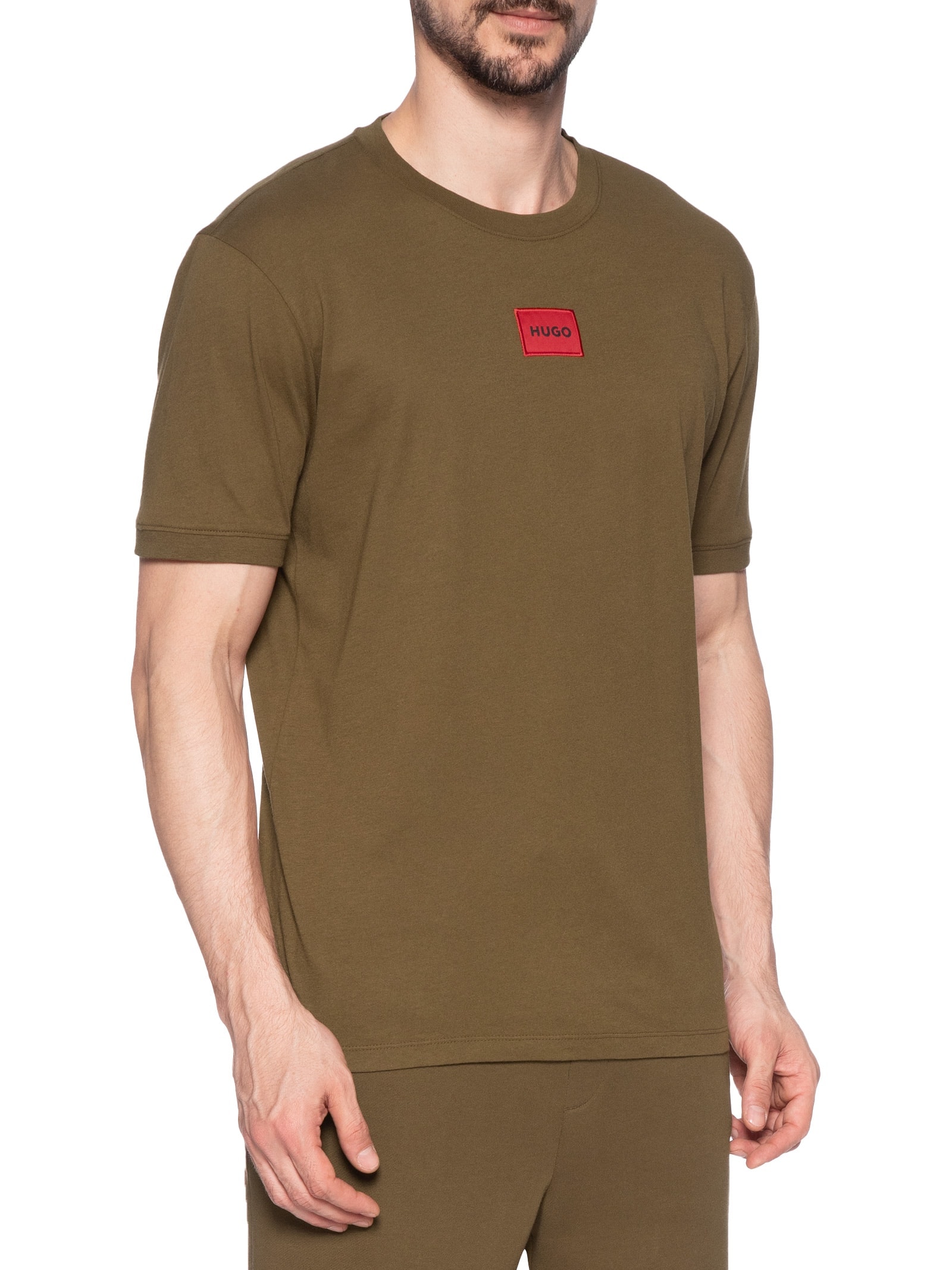 Camiseta Masculina Manga Curta Diragolin 212 Marrom Hugo