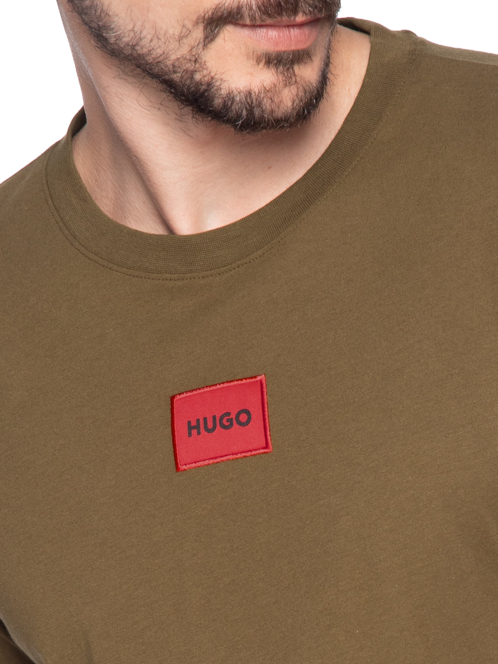 Camiseta Masculina Manga Curta Diragolin 212 Marrom Hugo