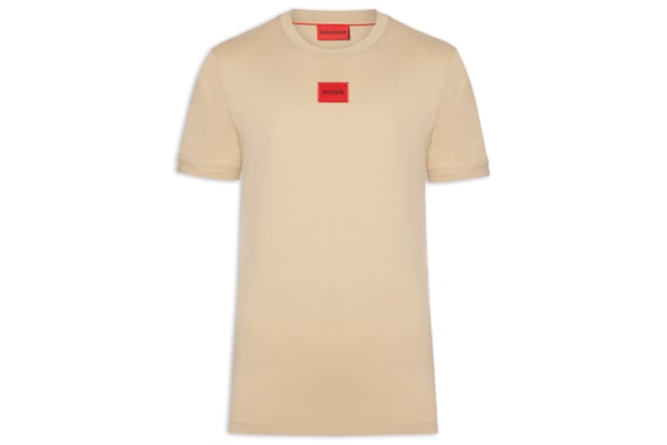 Camiseta Masculina Manga Curta Diragolino - Bege