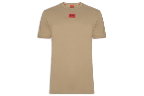 Camiseta Masculina Manga Curta Diragolino - Bege