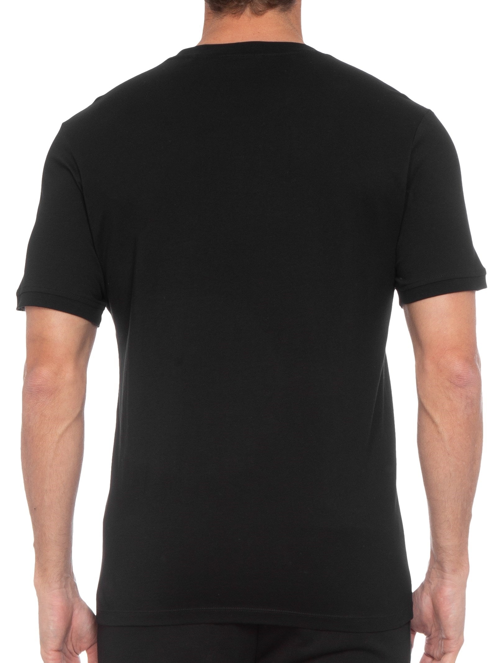 Camiseta Masculina Manga Curta Diragolino212 Preto Hugo