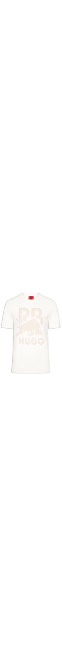 Camiseta Masculina Manga Curta Dlix - Collab Red Bull - Branco