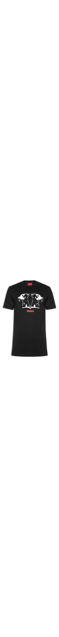 Camiseta Masculina Manga Curta Dobero - Preto