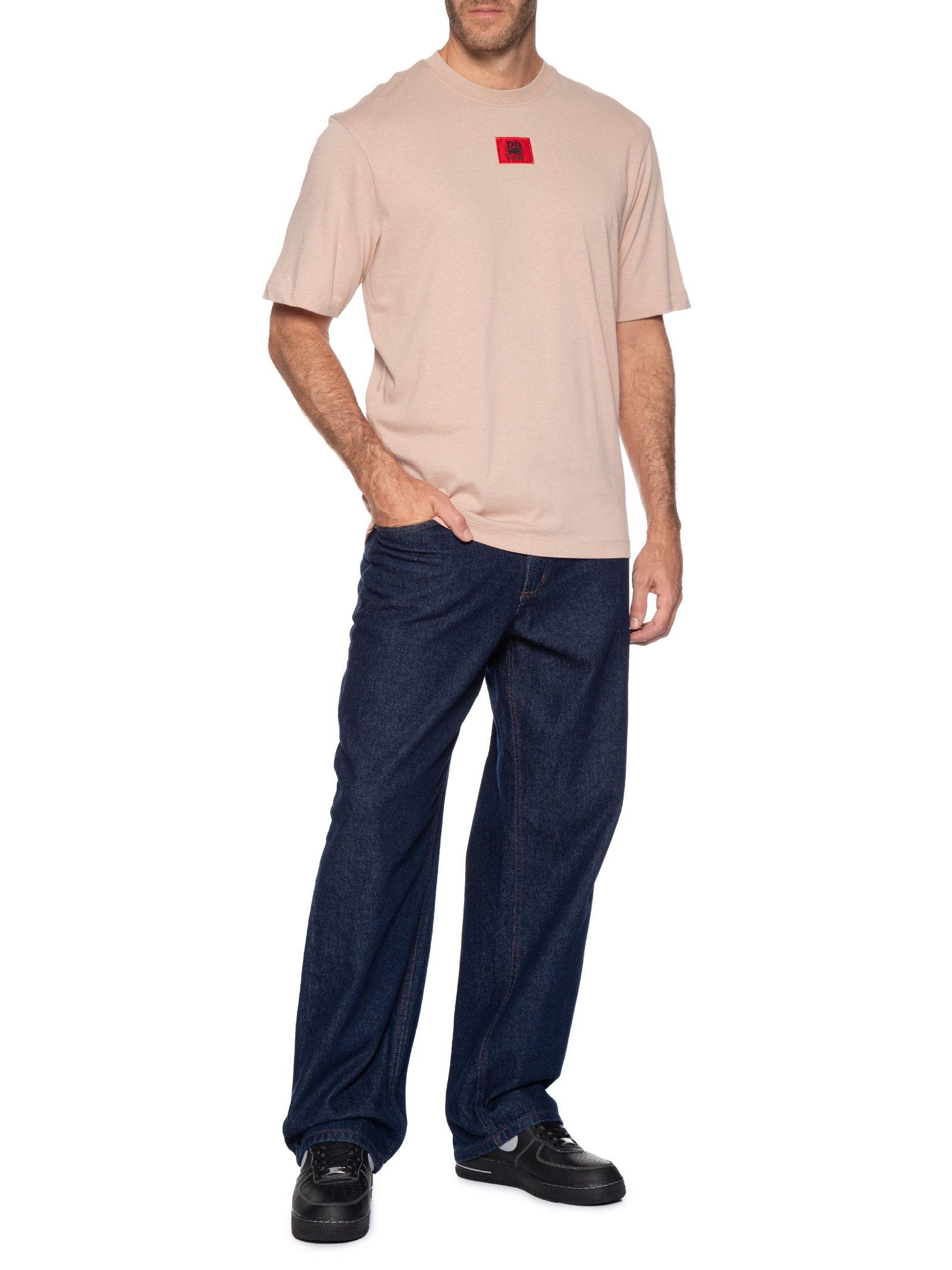 Camiseta Masculina Manga Curta Drambok_Rb Rosa Hugo