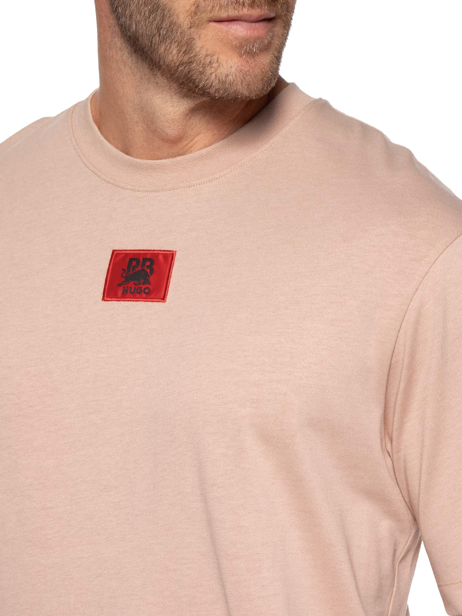 Camiseta Masculina Manga Curta Drambok_Rb Rosa Hugo