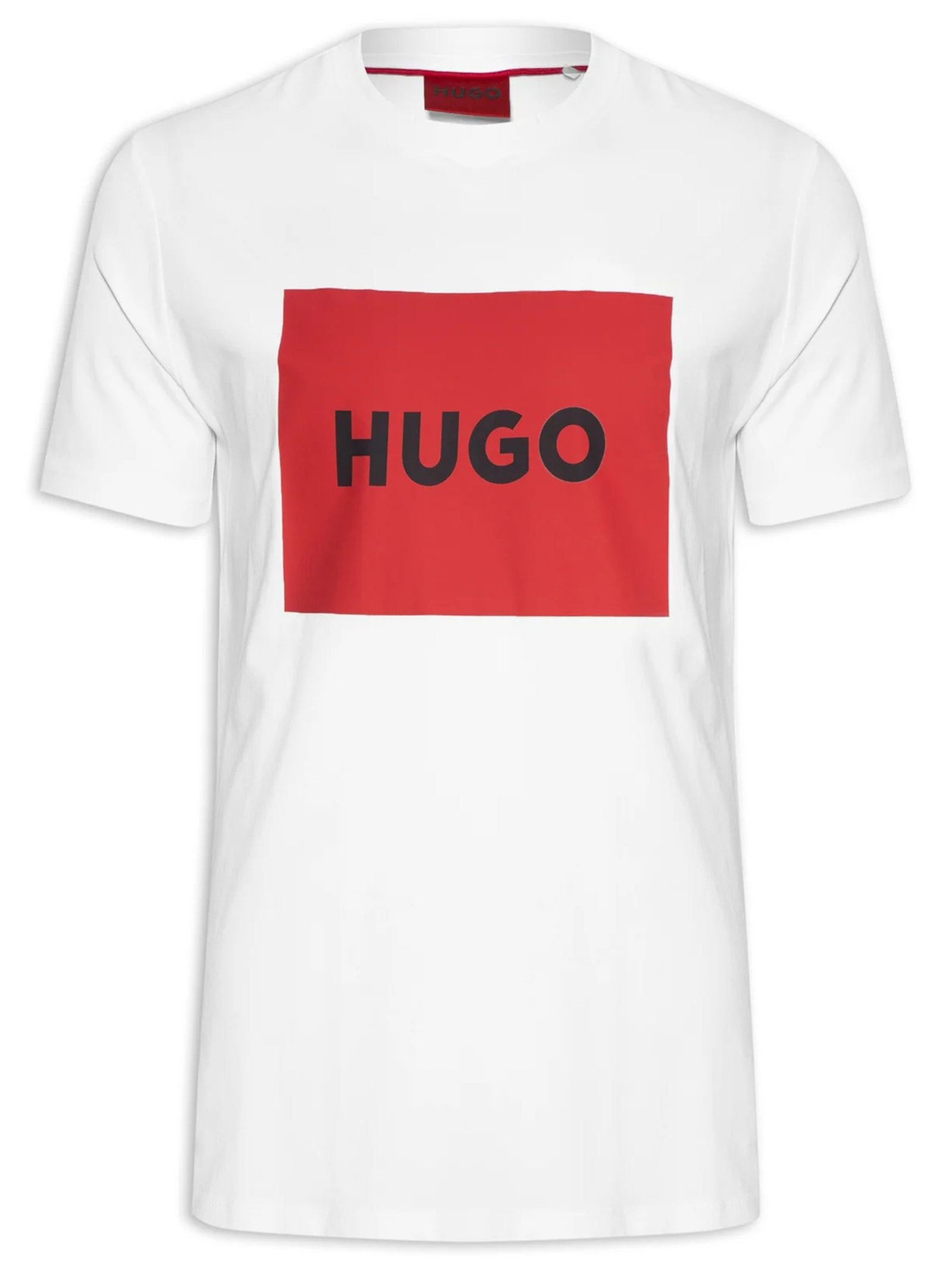 Camiseta Masculina Manga Curta Dulive222 Branco Hugo