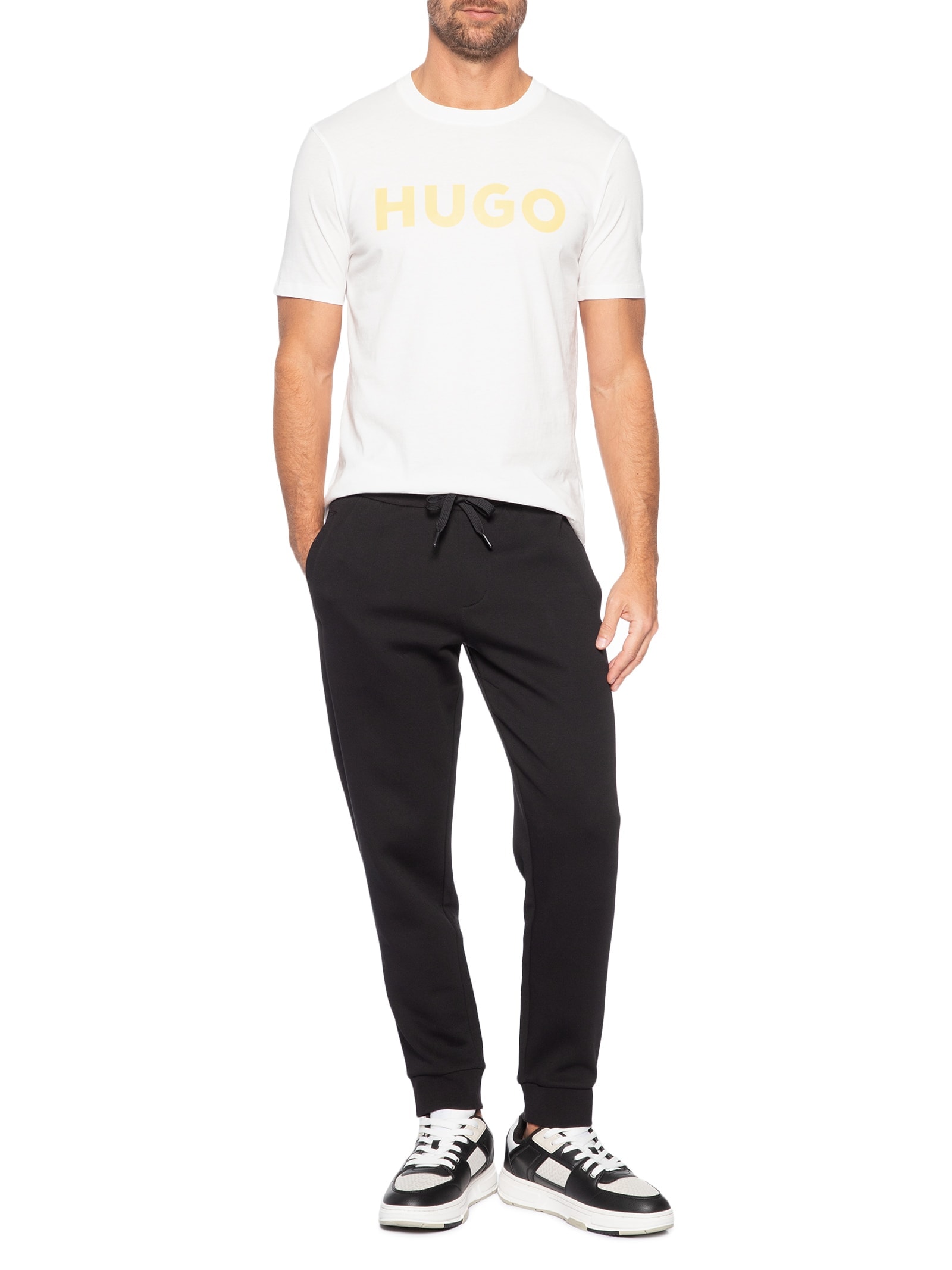 Camiseta Masculina Manga Curta Dulivio Off White Hugo