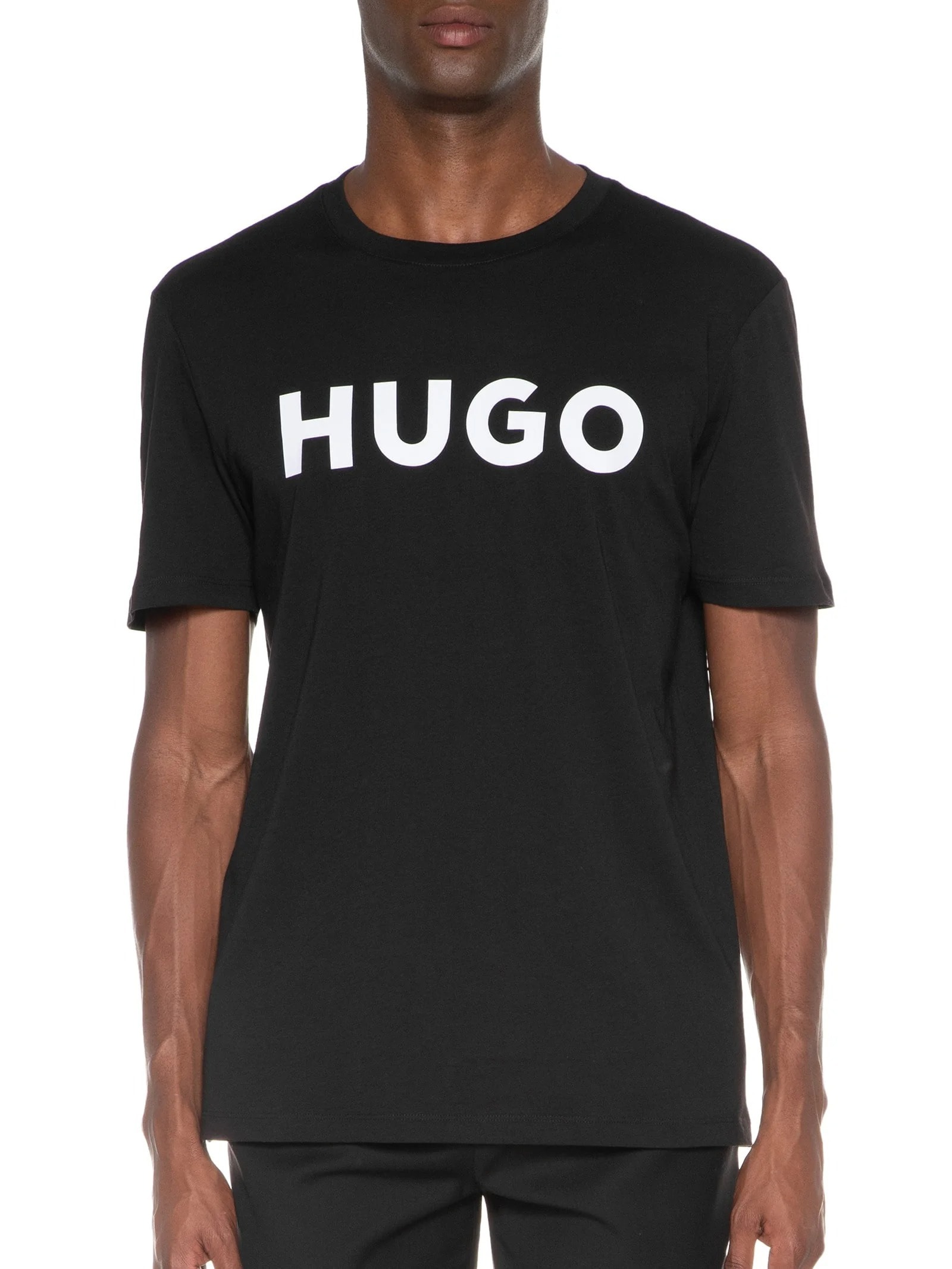 Camiseta Masculina Manga Curta Dulivio Preto Hugo