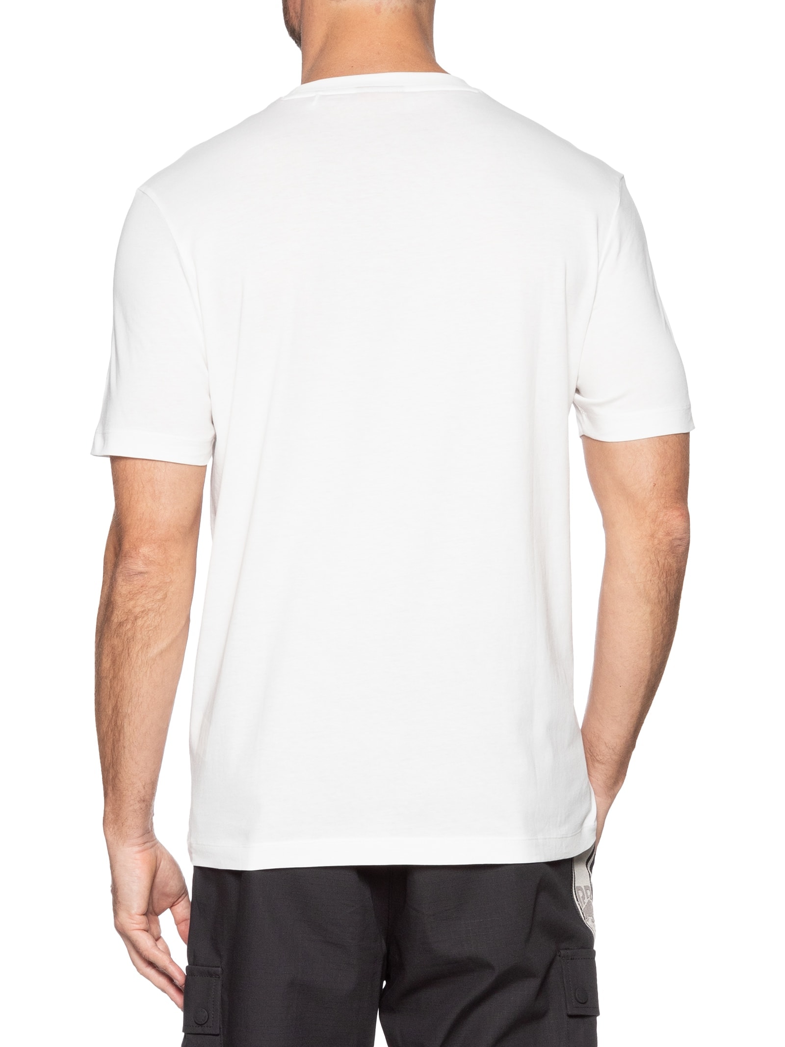 Camiseta Masculina Manga Curta Dulivio_U253 Branco Hugo