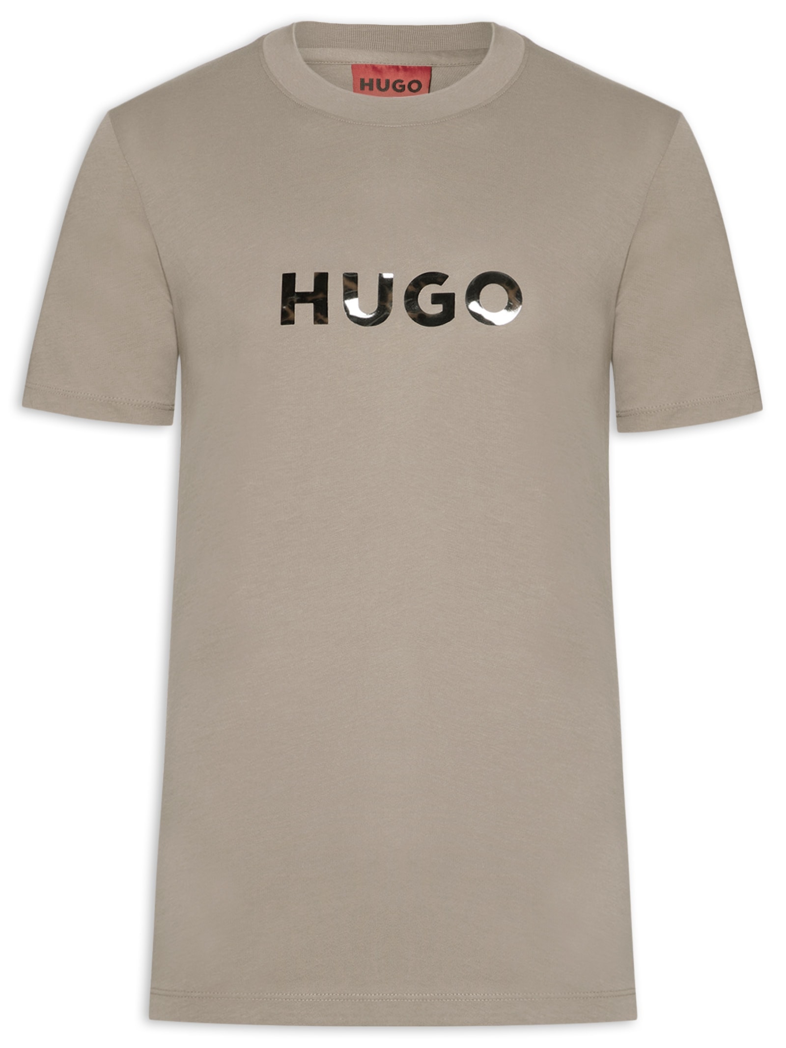 Camiseta Masculina Manga Curta Dumeo Bege Hugo