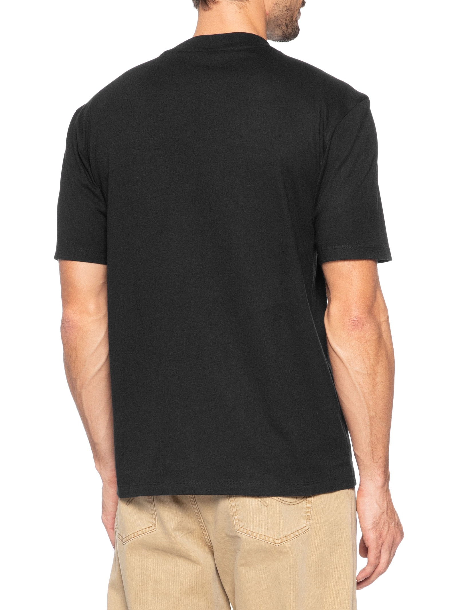 Camiseta Masculina Manga Curta Dumeron Preto Hugo