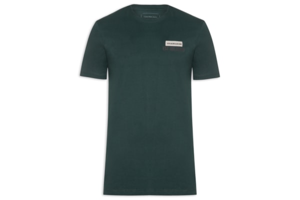 Camiseta Masculina Manga Curta Established - Verde
