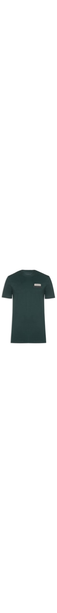 Camiseta Masculina Manga Curta Established - Verde