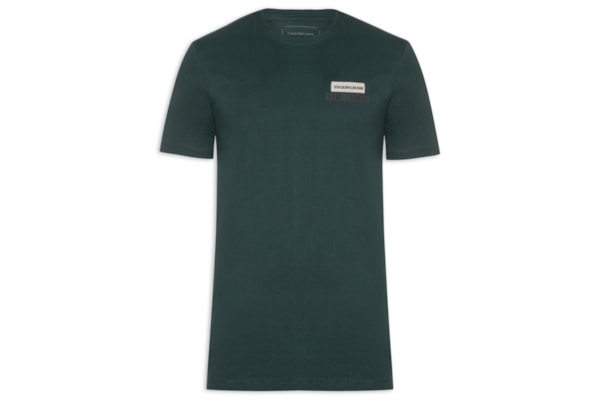 Camiseta Masculina Manga Curta Established - Verde