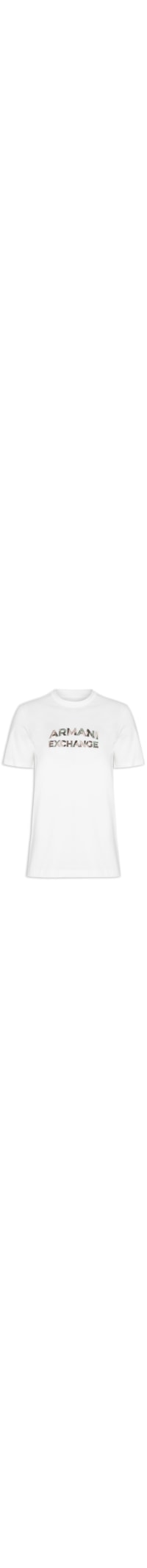 Camiseta Masculina Manga Curta Estampada - Branco