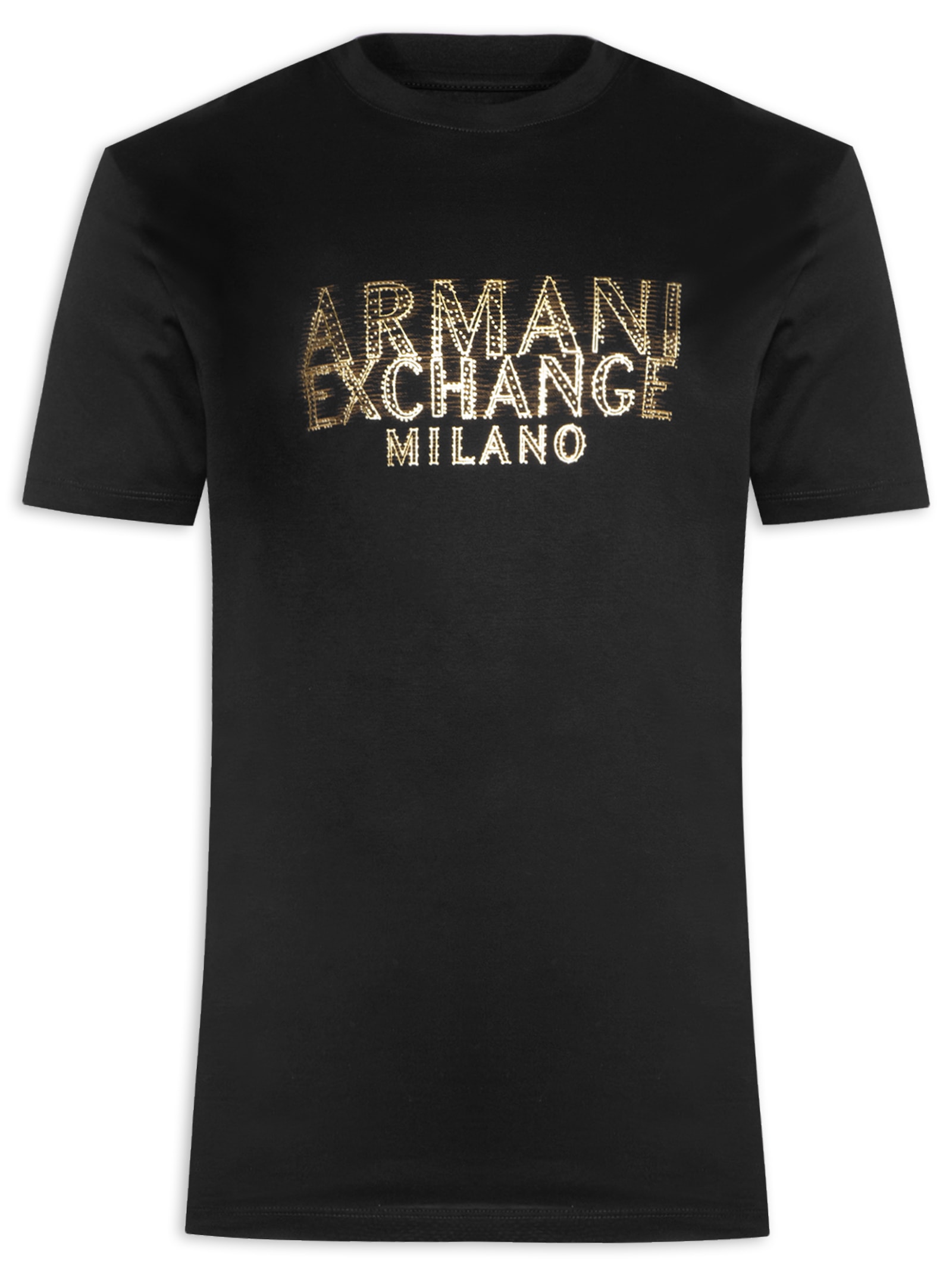 Armani Exchange - Camiseta Masculina Manga Curta Estampada