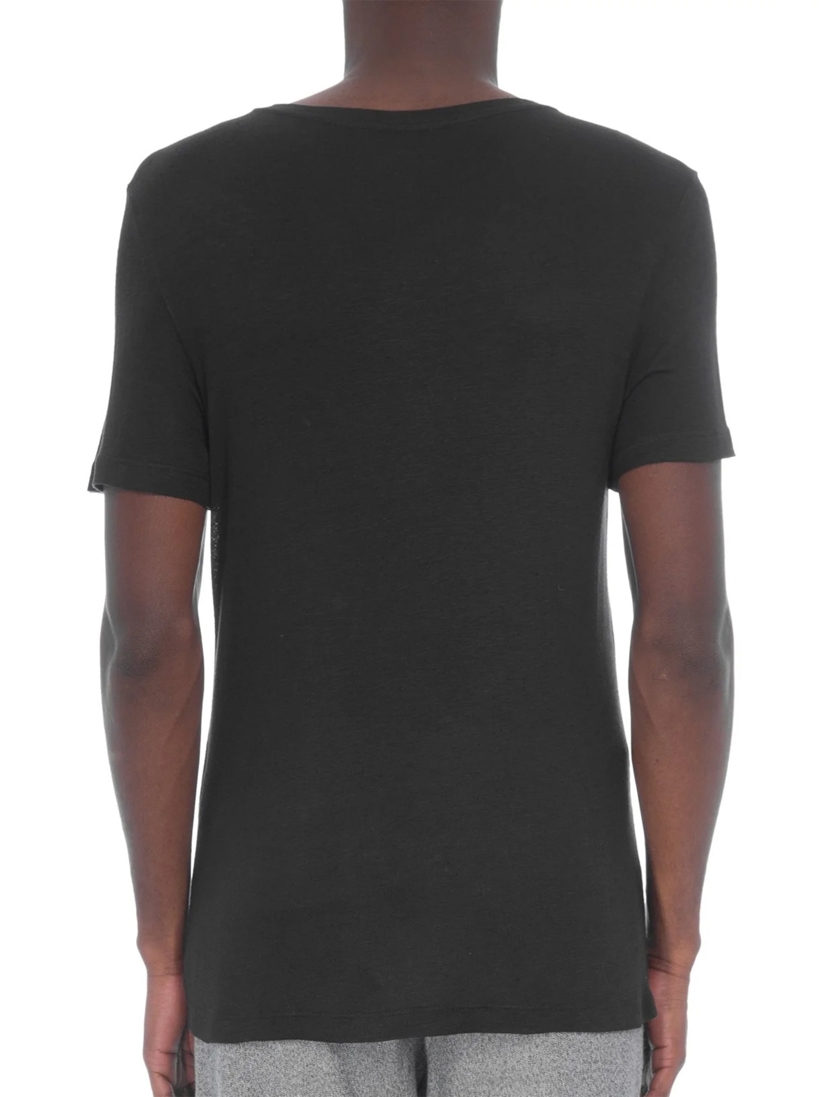 Camiseta Masculina Manga Curta Gola Carca Perfect T  Preto Osklen