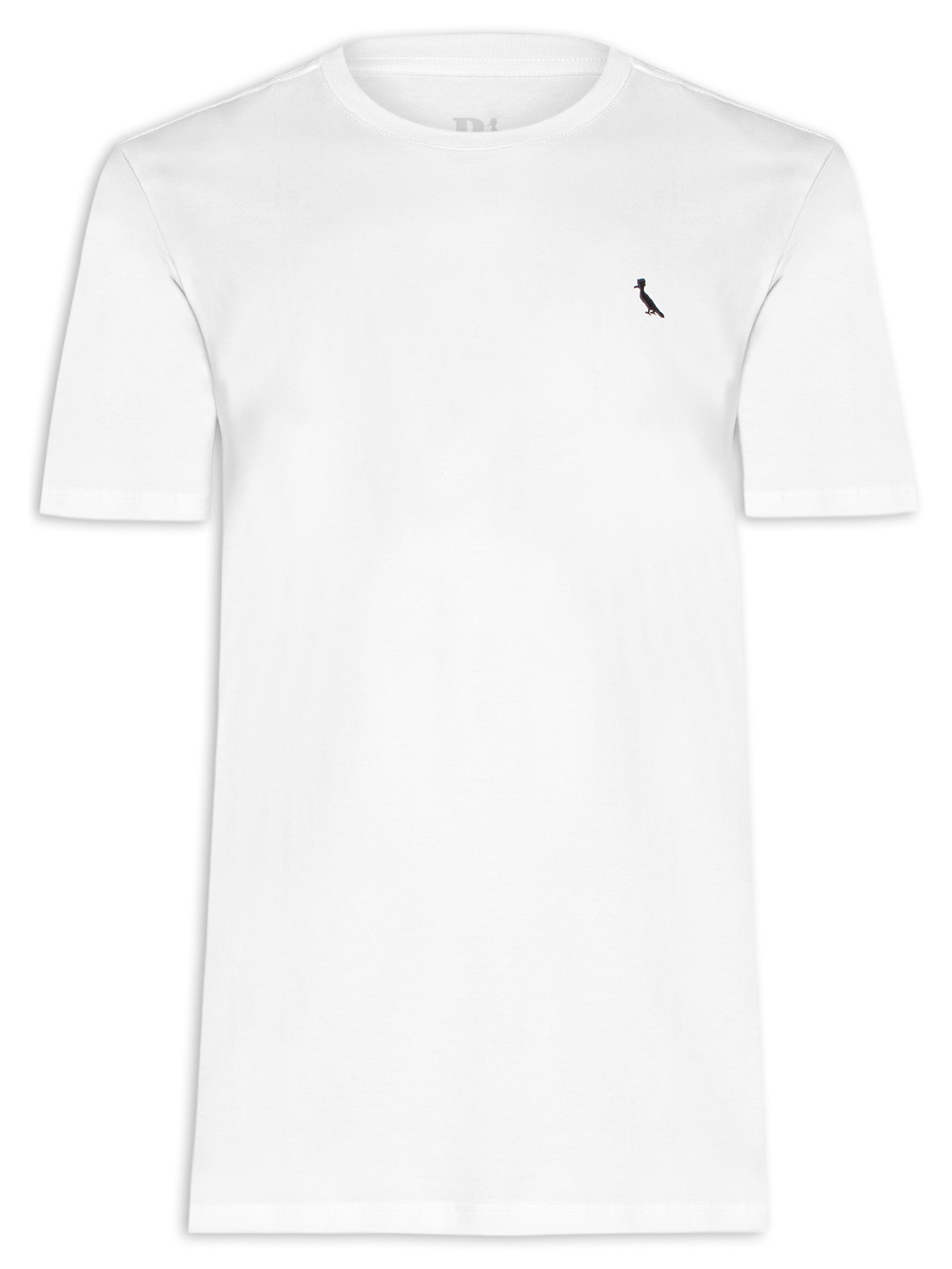 Camiseta Masculina Manga Curta Gola Care Off White Reserva