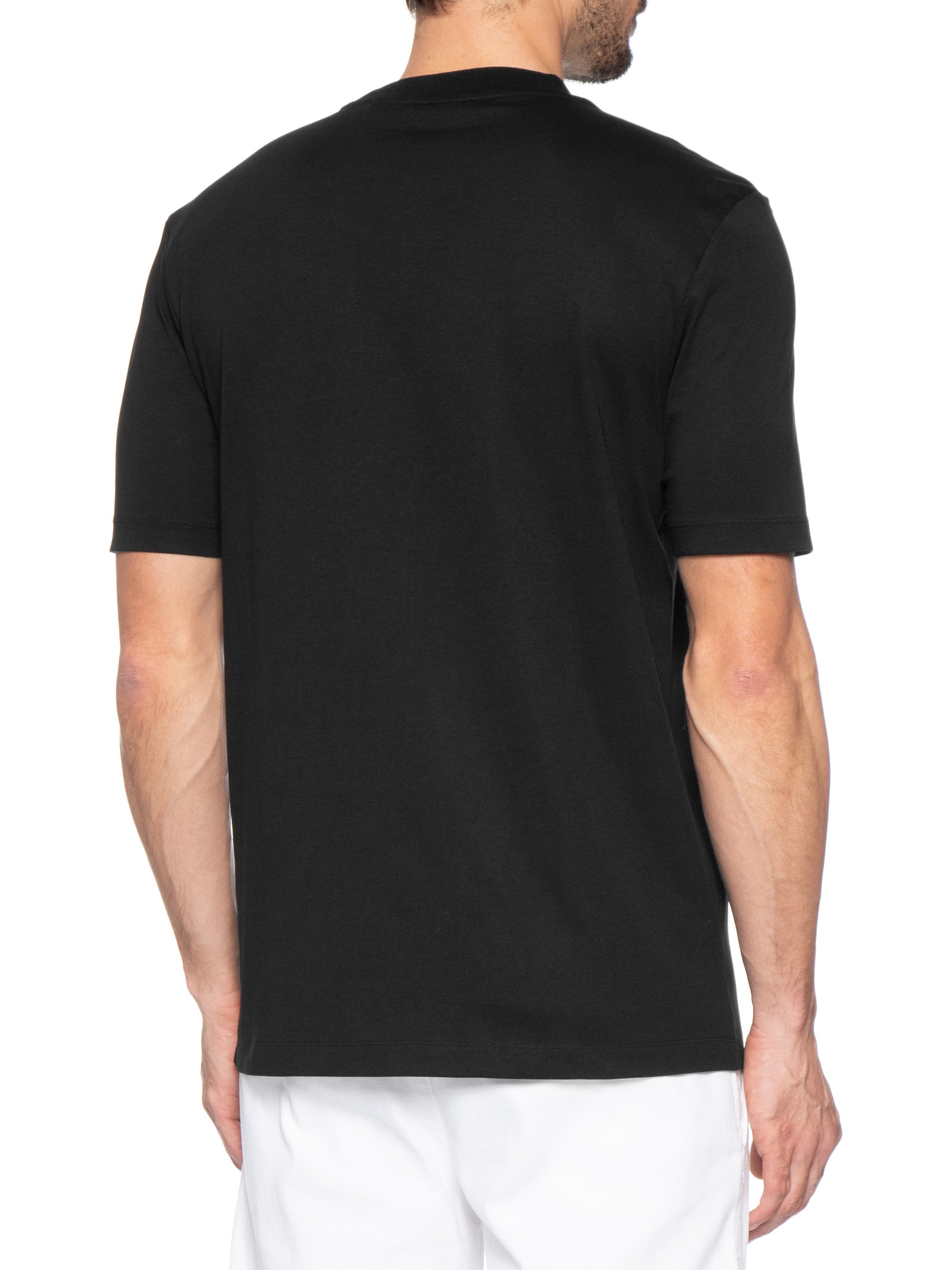 Camiseta Masculina Manga Curta Gola Careca C-Taut 41 Preto Boss