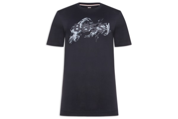 Camiseta Masculina Manga Curta Gola Careca C-Thompson  - Azul