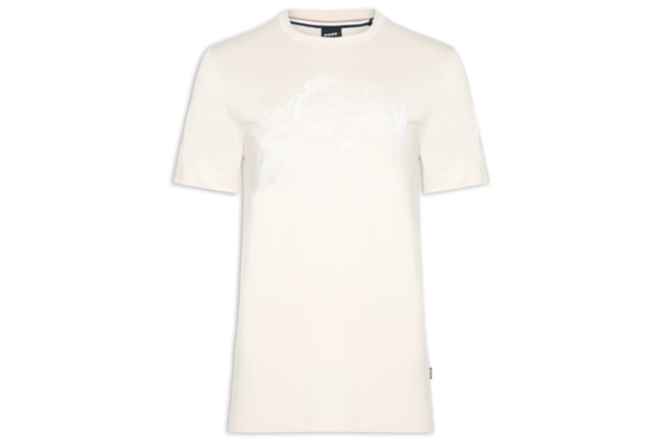 Camiseta Masculina Manga Curta Gola Careca C-Thompson  - Branco