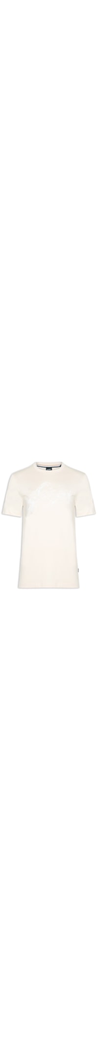 Camiseta Masculina Manga Curta Gola Careca C-Thompson - Branco