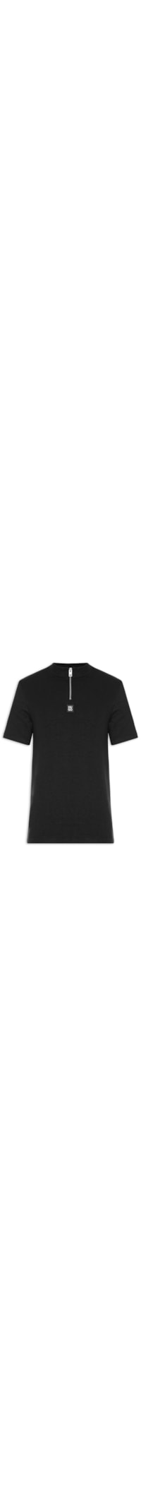 Camiseta Masculina Manga Curta Gola Careca Dabi - Preto