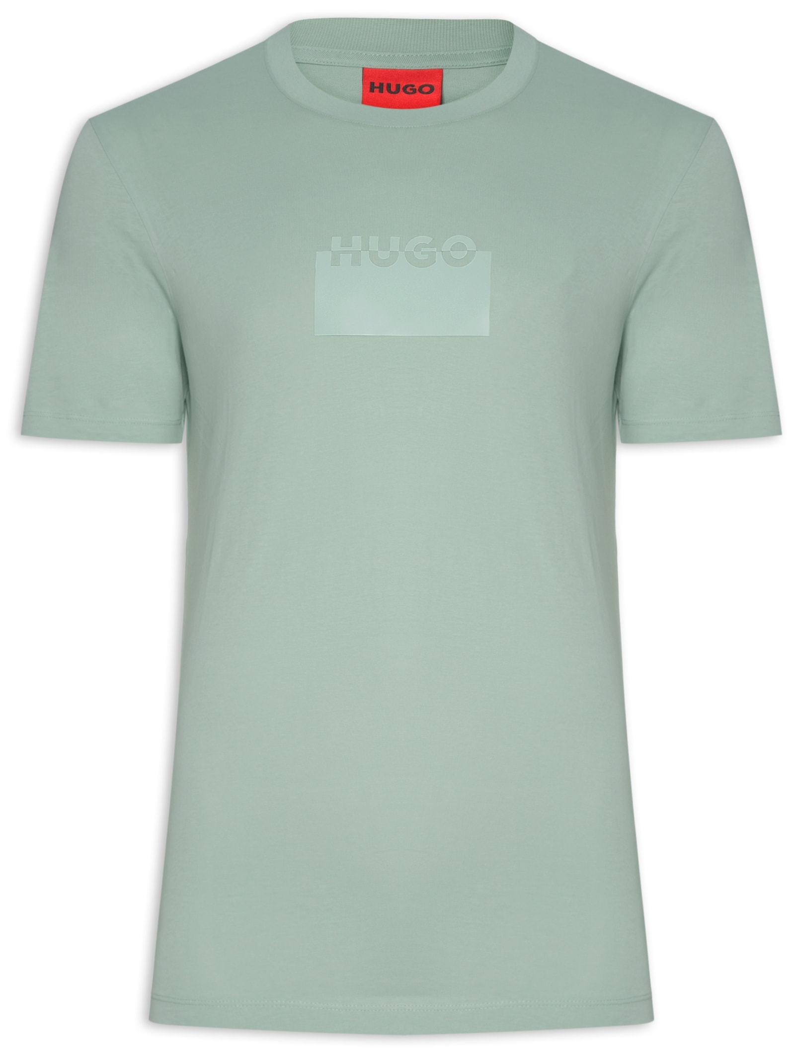Camiseta Masculina Manga Curta Gola Careca Delastio Verde Hugo