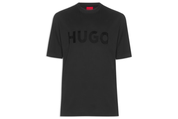 Camiseta Masculina Manga Curta Gola Careca Dinkee - Preto