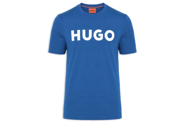 Camiseta Masculina Manga Curta Gola Careca Dulivio - Azul