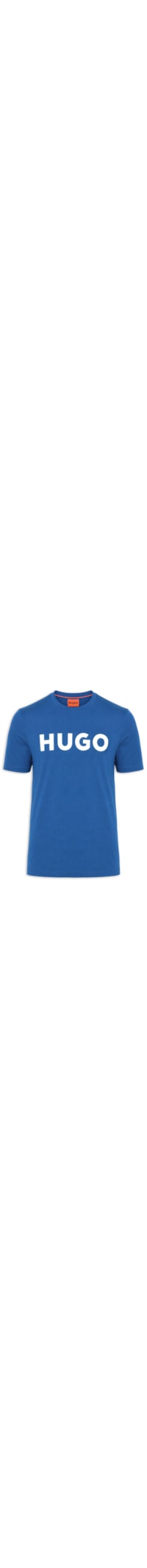 Camiseta Masculina Manga Curta Gola Careca Dulivio - Azul