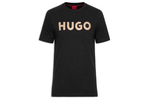 Camiseta Masculina Manga Curta Gola Careca Dulivio - Preto