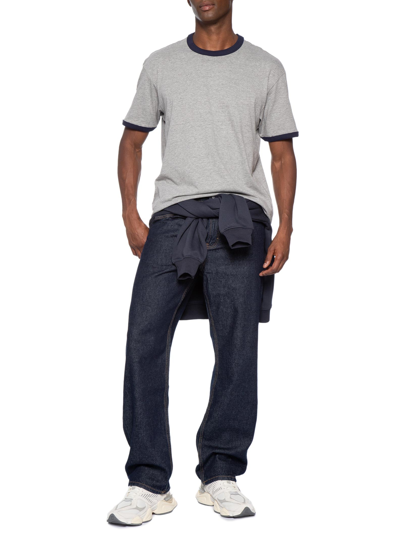 Camiseta Masculina Manga Curta Gola Careca Everyday Fit Cinza Cotton On