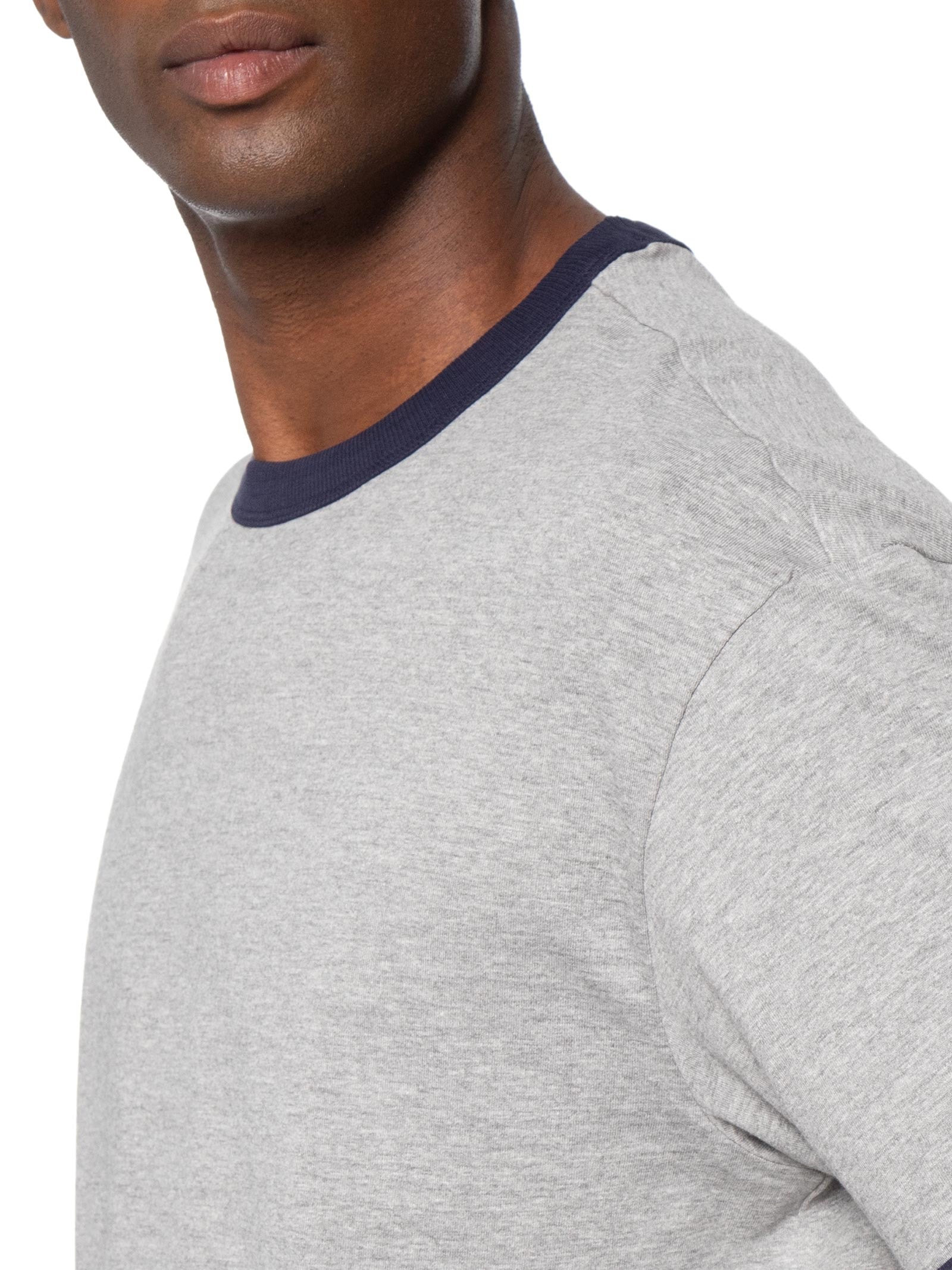 Camiseta Masculina Manga Curta Gola Careca Everyday Fit Cinza Cotton On