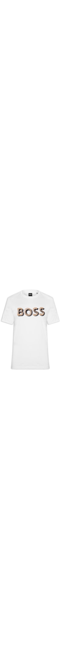 Camiseta Masculina Manga Curta Gola Careca H-Thompson - Branco