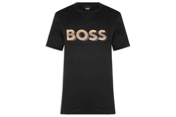 Camiseta Masculina Manga Curta Gola Careca H-Thompson  - Preto