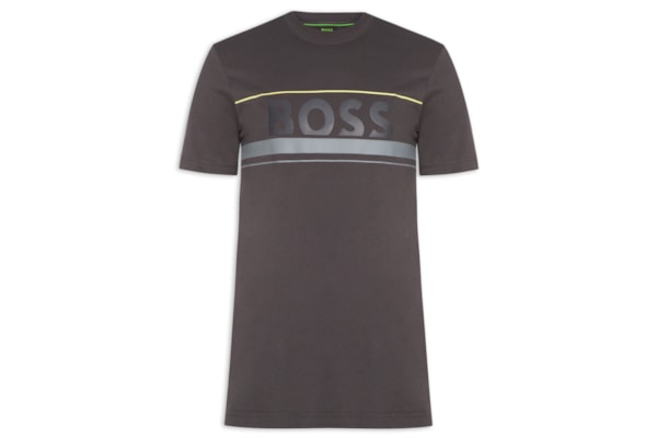 Camiseta Masculina Manga Curta Gola Careca Iconic 01 - Cinza