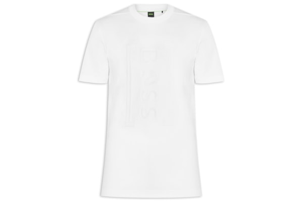 Camiseta Masculina Manga Curta Gola Careca Iconic  - Branco