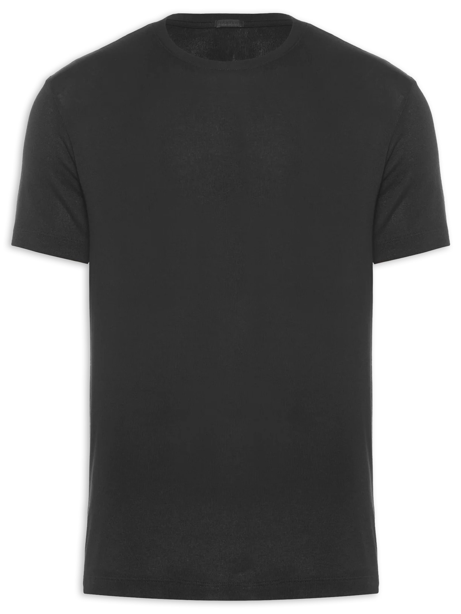 Camiseta Masculina Manga Curta Gola Careca Knit Night Preto Osklen