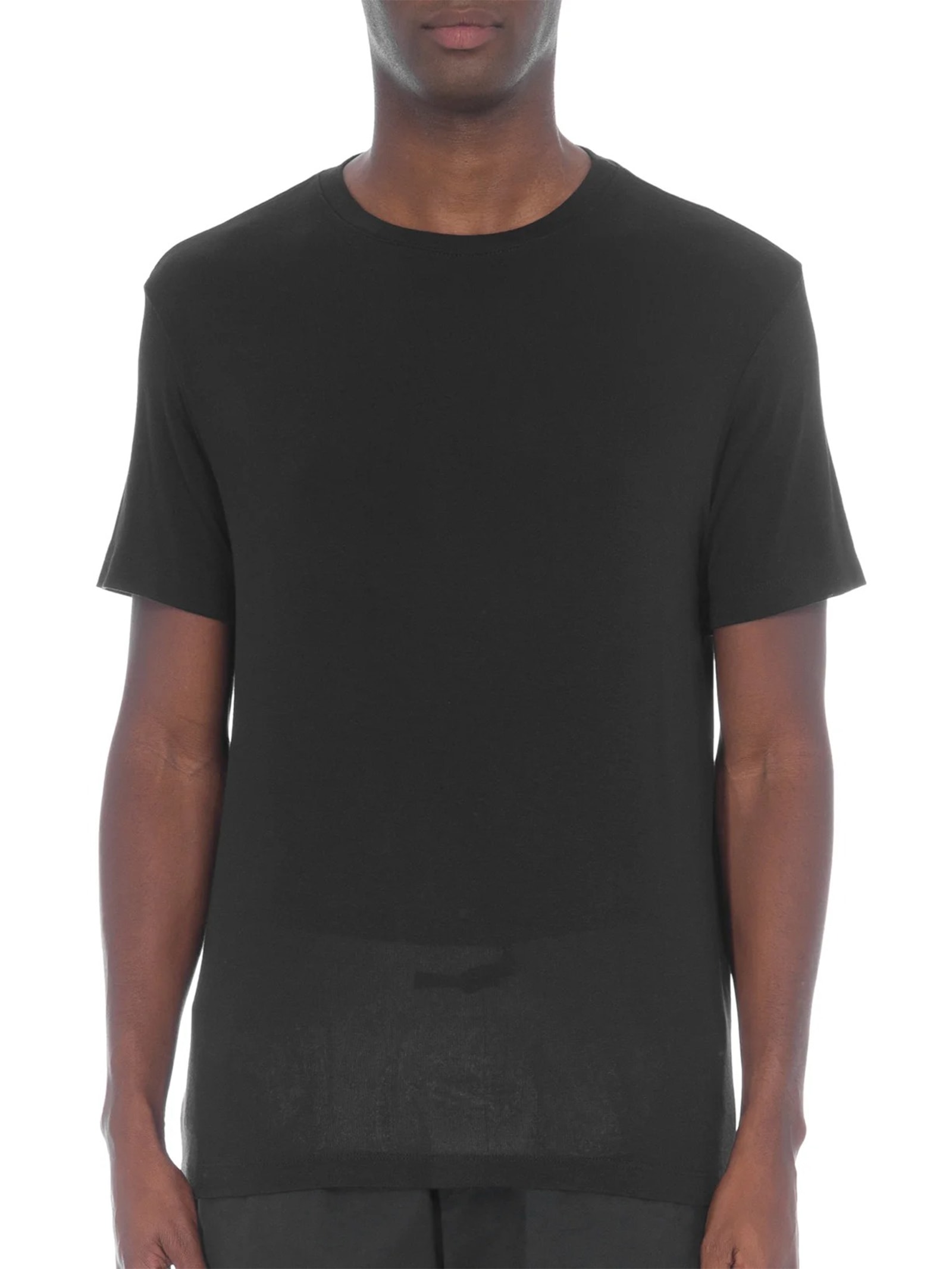 Camiseta Masculina Manga Curta Gola Careca Knit Night Preto Osklen