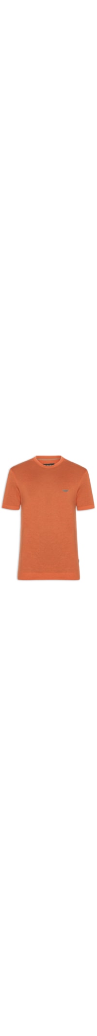 Camiseta Masculina Manga Curta Gola Careca L-Tyler - Collab Aston Martin - Laranja