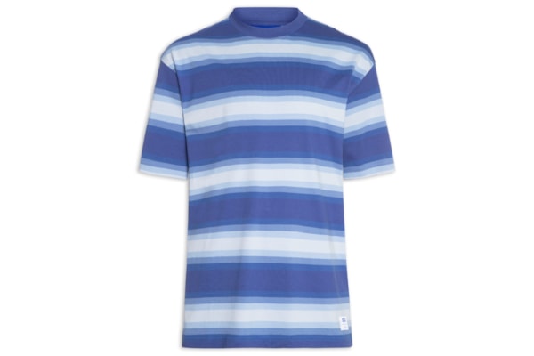 Camiseta Masculina Manga Curta Gola Careca Nisote  - Azul