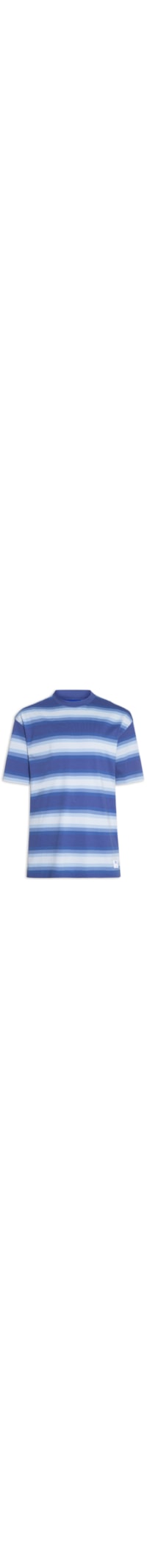Camiseta Masculina Manga Curta Gola Careca Nisote - Azul