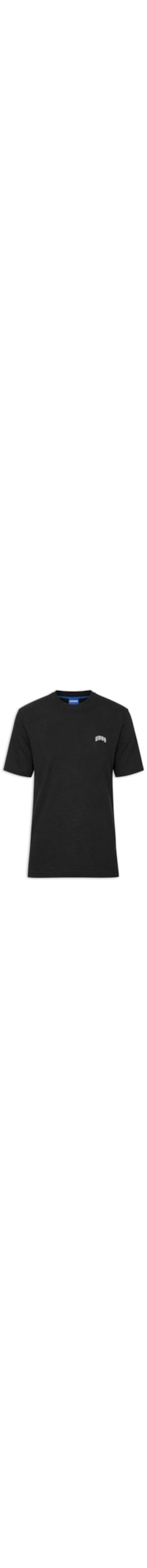 Camiseta Masculina Manga Curta Gola Careca Nowboi - Preto