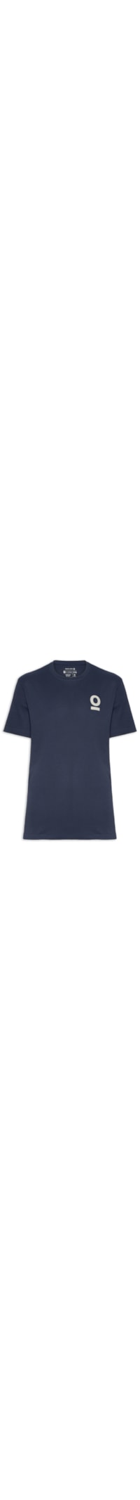 Camiseta Masculina Manga Curta Gola Careca Oceans Over - Azul