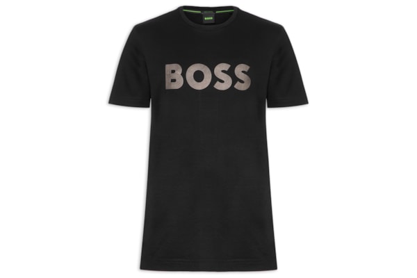 Camiseta Masculina Manga Curta Gola Careca - Preto