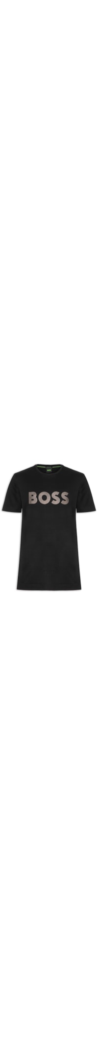 Camiseta Masculina Manga Curta Gola Careca - Preto